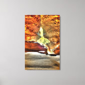 Rockhouse, Hocking Hills, Ohio Canvas Afdruk (Voorkant)