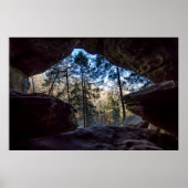 Rockhouse, Hocking Hills State Park, Ohio Poster (Voorkant)