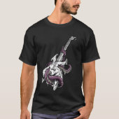 Rockige Kraken-Gitarre - Ein Statement für Musikli T-shirt (Voorkant)