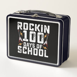 Rockin 100 dagen school rock gitaar vintage