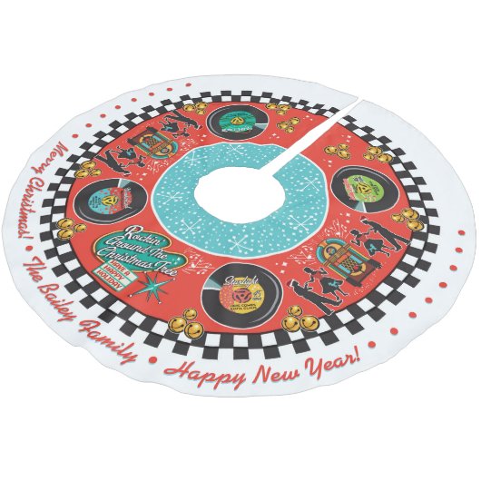  Rockin' Around Christmas Kerstboom Rok (Gekanteld)