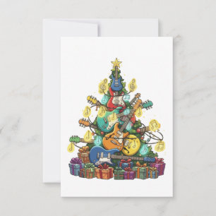 Rockin' Around The Christmas Tree - Elektrisch Bedankkaart