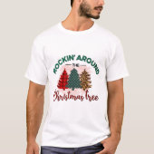 Rockin' Around The Christmas Tree - Kerstmis T-shirt (Voorkant)