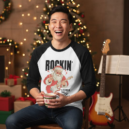 Rockin 'Around The Christmas Tree Rock Music Kerst T-shirt