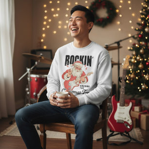 Rockin 'Around The Christmas Tree Rock Music Kerst Trui