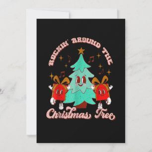 Rockin Around The Christmas Tree Stoer Grappig Gez Feestdagenkaart