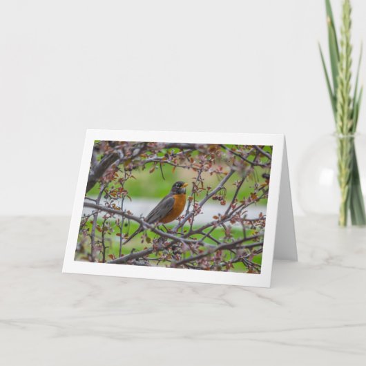 "Rockin'" blanco gevouwen wenskaart Kaart (Voorkant)