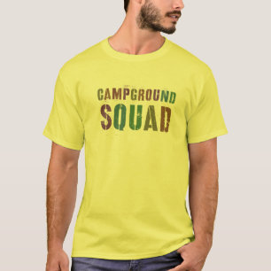 Rockin' CAMPGROUND SQUAD Summer Counseler Teacher T-shirt