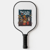 Rockin' Cat Band Pickleball Paddle (Voorkant)