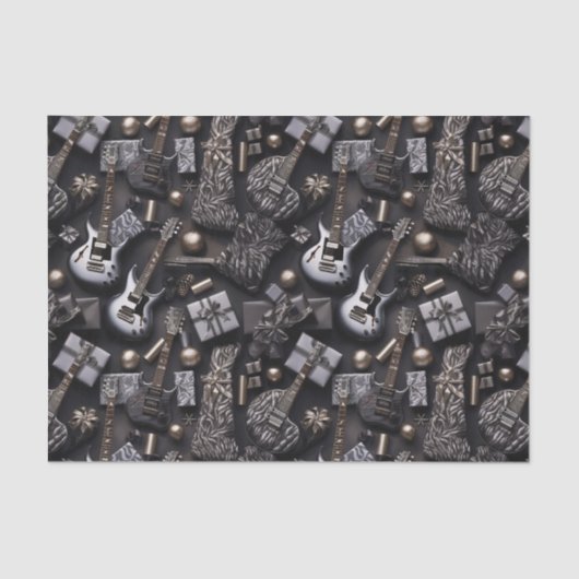 Rockin' Christmas Tissuepapier (Voorkant)