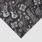 Rockin' Christmas Tissuepapier (Detail)