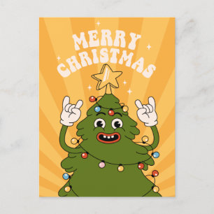 Rockin' Christmas Tree - Een feestelijke vakantiej Feestdagenkaart