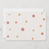 Rockin' Christmas Tree Hippie Verjaardagsfoto Kaart (Achterkant)