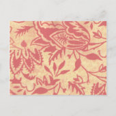 ROCKIN'  COSTA RICAANSE BLOEM SAVE THE DATE AANKONDIGINGSKAART (Achterkant)