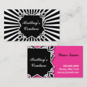 ROCKIN' COUTURE VISITEKAARTJE (Voorkant / Achterkant)