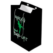 Rockin' Dad Medium Cadeauzakje (Voorkant Gekanteld)