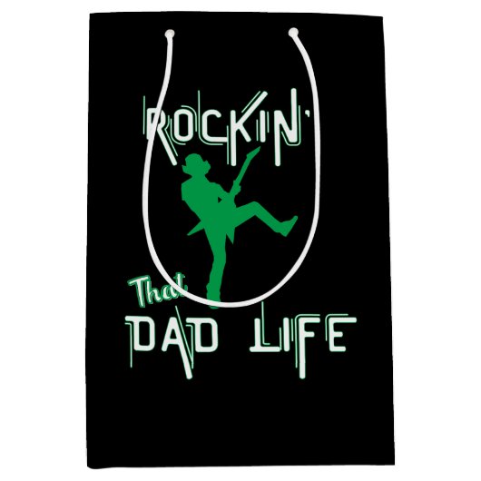 Rockin' Dad Medium Cadeauzakje (Voorkant)