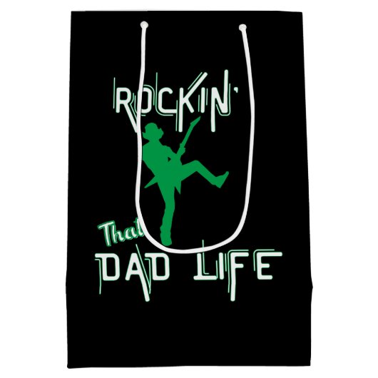 Rockin' Dad Medium Cadeauzakje (Achterkant)