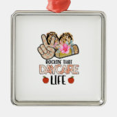 Rockin dat overdadigleven metalen ornament (Voorkant)