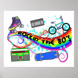 Rockin De 80s Poster