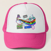 Rockin de 80's trucker pet (Voorkant)