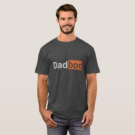 Rockin de Dadbod T-shirt (Voorkant volledig)