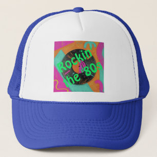 Rockin de jaren '80 trucker pet