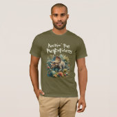 Rockin' de reptielen t-shirt (Voorkant volledig)