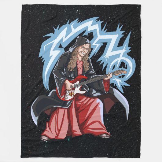 Rockin Drz fleece deken (Voorkant)