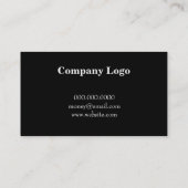 ROCKIN' EBONY SOLID VISITEKAARTJE (Achterkant)