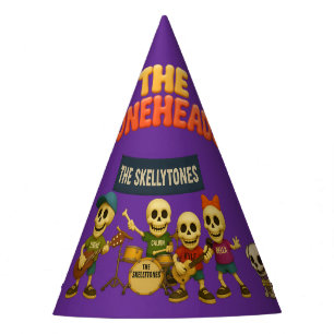 Rockin'-feesthoed – De Skellytones-editie! Feesthoedjes