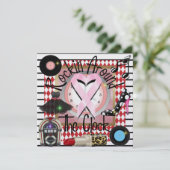 Rockin' for the Cure beroemd gemaakt door SRF Kaart (Staand voorkant)