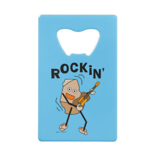 Rockin' Guitar Creditkaart Flessenopener