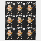 Rockin' Guitar Fleece Deken (Voorkant)