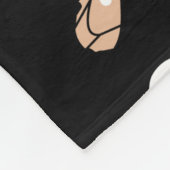 Rockin' Guitar Fleece Deken (Hoek)