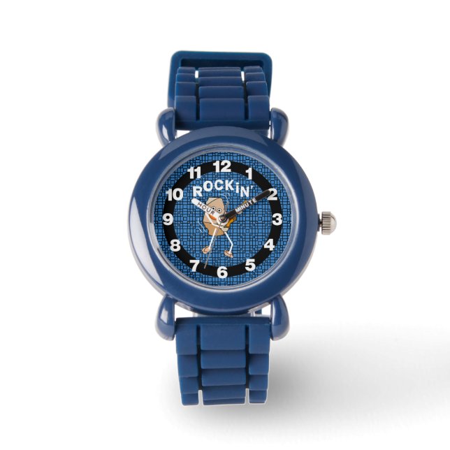 Rockin' Guitar Horloge (Voorkant)