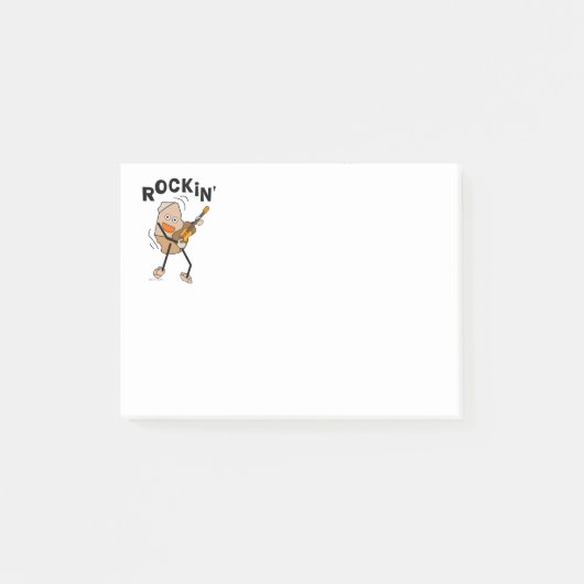 Rockin' Guitar Post-it® Notes (Voorkant)