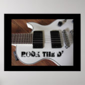 Rockin' Guitar Poster (Voorkant)