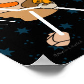 Rockin' Guitar Poster (Hoek)