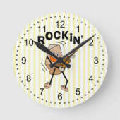 Rockin' Guitar Ronde Klok (Voorkant)
