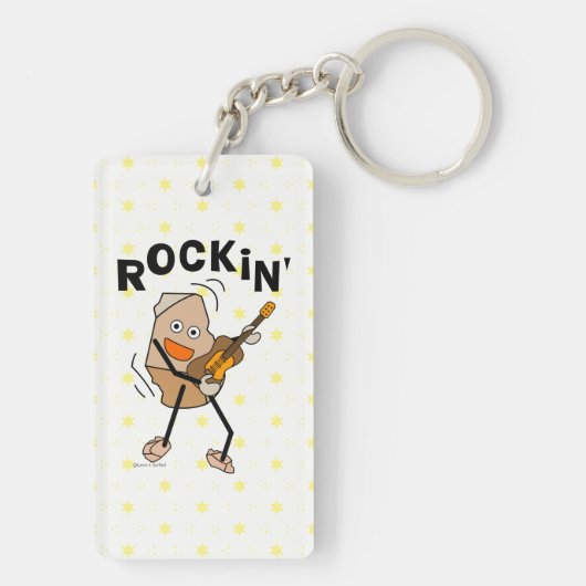 Rockin' Guitar Sleutelhanger (achterkant)