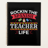 Rockin het Spaanse lerarenleven Planner (Voorkant)