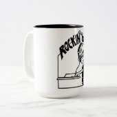 Rockin' House Java Holder Tweekleurige Koffiemok (Voorkant links)