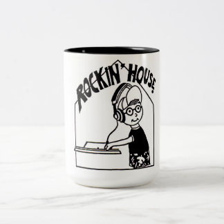 Rockin' House Java Holder Tweekleurige Koffiemok