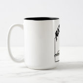 Rockin' House Java Holder Tweekleurige Koffiemok (Links)