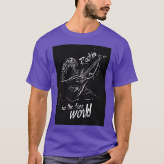 rockin in the free world keep on rocking t-shirt