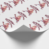 Rockin Kerstmis, kerstmis met Guitar Invita Cadeaupapier (Hoek)