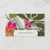 ROCKIN' LAINEY HAWAÏAN VISITEKAARTJE (Achterkant)