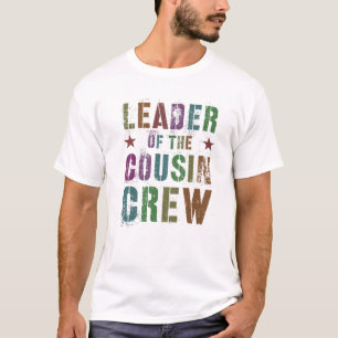 Rockin' LEADER VAN HET COUSIN CREW Funny Grandma G T-shirt