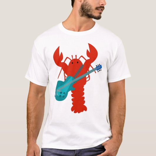 Rockin Lobster Rocks. T-shirt (Voorkant)